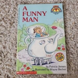 A funny man children's books. Good condition pre loved